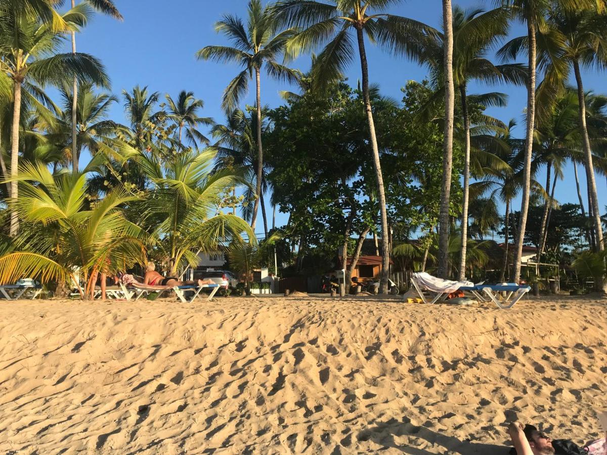 Cozy Oceanfront Villa With Direct Beach Access Las Terrenas Eksteriør bilde