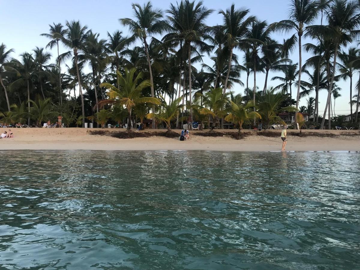 Cozy Oceanfront Villa With Direct Beach Access Las Terrenas Eksteriør bilde